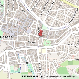 Mappa Piazza Mario Guidazzi, 10, 47521 Cesena, Forlì-Cesena (Emilia Romagna)