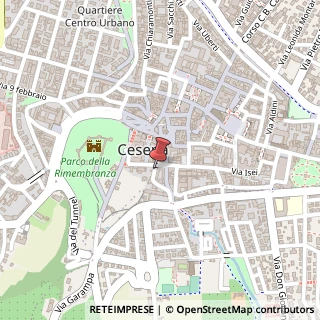 Mappa Via Quattordici, 13, 47023 Cesena, Forlì-Cesena (Emilia Romagna)