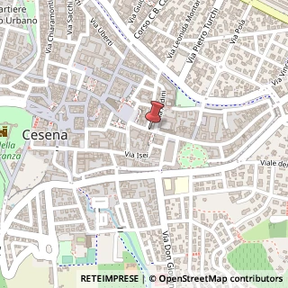Mappa Corso Giuseppe Garibaldi, 27, 47521 Cesena, Forlì-Cesena (Emilia Romagna)