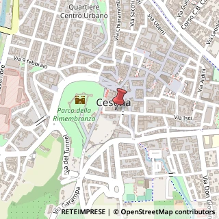 Mappa Piazza del Popolo, N°1, 47521 Cesena, Forlì-Cesena (Emilia Romagna)