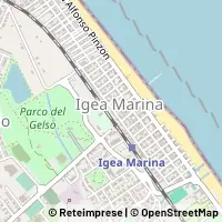Mapa Bellaria-Igea Marina