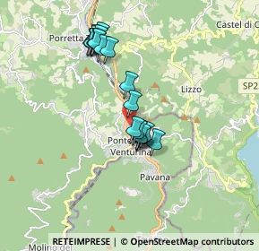 Mappa Via IV Novembre, 40046 Alto Reno Terme BO, Italia (1.6415)