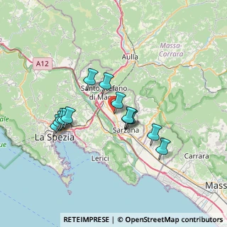 Mappa Via M. Castagnaro, 19037 Santo Stefano di Magra SP, Italia (6.22077)