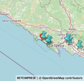 Mappa Via Visconti, 19018 Vernazza SP, Italia (32.4575)