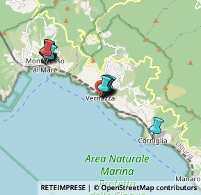Mappa Via Visconti, 19018 Vernazza SP, Italia (1.73)