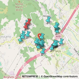 Mappa Via delle Liggie, 17054 Boissano SV, Italia (0.42963)