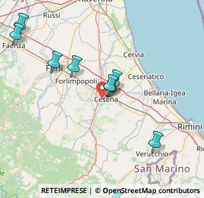 Mappa Via V. Bonicelli, 47522 Cesena FC, Italia (22.40417)