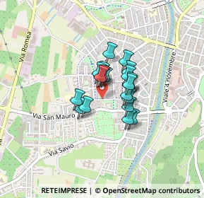 Mappa Via V. Bonicelli, 47522 Cesena FC, Italia (0.2475)