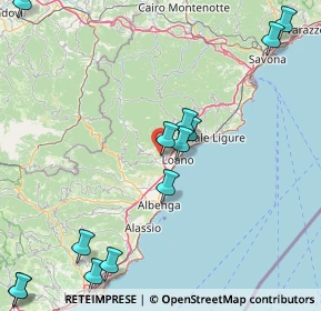 Mappa Via San Paolo, 17054 Boissano SV, Italia (22.46154)