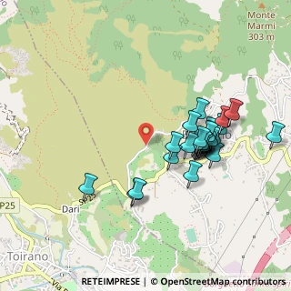 Mappa Via San Paolo, 17054 Boissano SV, Italia (0.45)