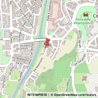 Mappa Via Roversano, 108, 47521 Cesena, Forlì-Cesena (Emilia Romagna)
