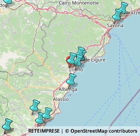 Mappa Via Morette, 17054 Boissano SV, Italia (22.38692)