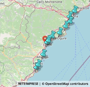 Mappa Via Rive, 17054 Boissano SV, Italia (14.45182)