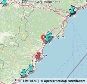 Mappa Via Rive, 17054 Boissano SV, Italia (22.77786)