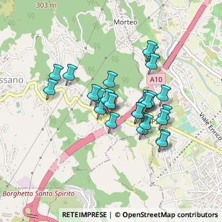 Mappa Via Rive, 17054 Boissano SV, Italia (0.37037)