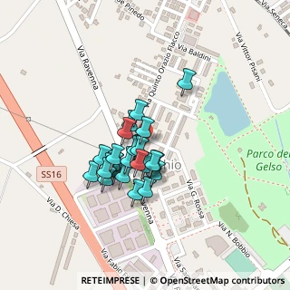 Mappa Via Ravizza, 47814 Bellaria-Igea Marina RN, Italia (0.15556)