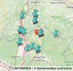 Mappa 50033 Firenzuola FI, Italia (13.0765)