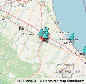 Mappa Via G. Belletti, 47522 Cesena FC, Italia (23.32231)
