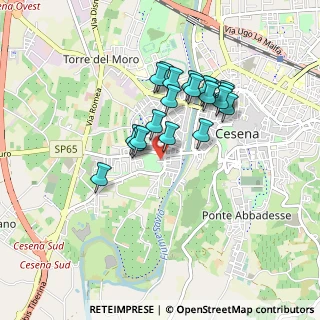 Mappa Via G. Belletti, 47522 Cesena FC, Italia (0.737)