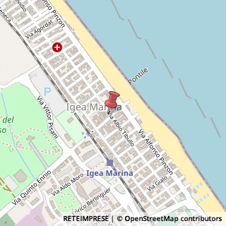 Mappa Via Quinto Ennio, 6, 47814 Bellaria-Igea Marina, Rimini (Emilia Romagna)