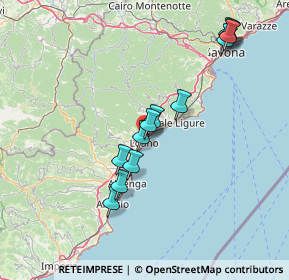 Mappa Piazza Monte Carmelo, 17025 Loano SV, Italia (14.17583)