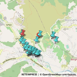 Mappa Via Dari, 17055 Toirano SV, Italia (0.47931)