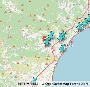 Mappa Via Dari, 17055 Toirano SV, Italia (4.48909)