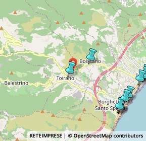 Mappa Via Dari, 17055 Toirano SV, Italia (3.18846)