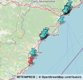 Mappa Poliambulatorio San Giovanni, 17025 Loano SV, Italia (17.656)