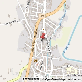 Mappa Via roma 70, 47014 Meldola, Forlì-Cesena (Emilia Romagna)