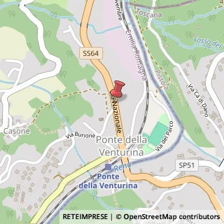 Mappa Via Nazionale, 189, 40045 Granaglione, Bologna (Emilia Romagna)