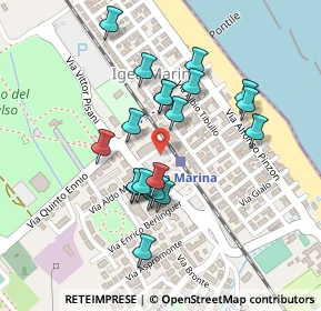 Mappa Via Sandro Pertini, 47814 Bellaria-Igea Marina RN, Italia (0.202)