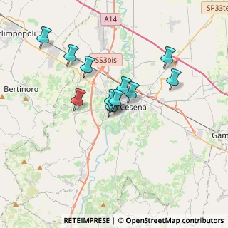 Mappa Via Savio, 47023 Cesena FC, Italia (2.97545)