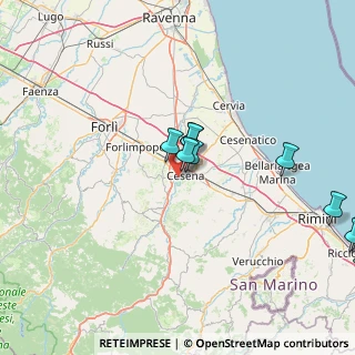 Mappa Via Savio, 47023 Cesena FC, Italia (23.60692)