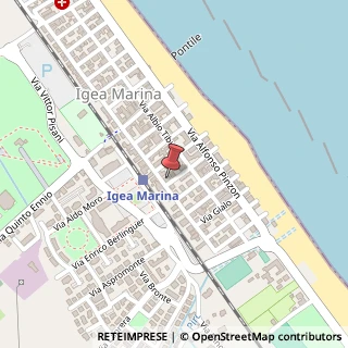 Mappa Via Publio Cornelio Tacito, 12, 47814 Bellaria-Igea Marina, Rimini (Emilia Romagna)