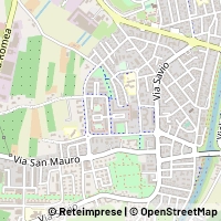 नक्शा Cesena