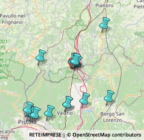 Mappa Via Toscana, 40035 Castiglione dei Pepoli BO, Italia (18.02938)