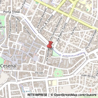Mappa Via Aldini, 53, 47521 Cesena, Forlì-Cesena (Emilia Romagna)