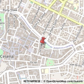 Mappa Via Aldini,  39, 47023 Cesena, Forlì-Cesena (Emilia Romagna)