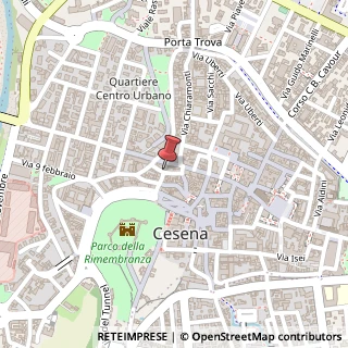 Mappa Via Fra Michelino, 29, 47521 Cesena, Forlì-Cesena (Emilia Romagna)
