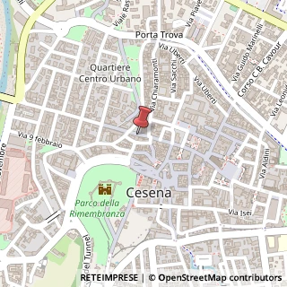 Mappa Via Cesare Battisti, 21, 47521 Cesena, Forlì-Cesena (Emilia Romagna)