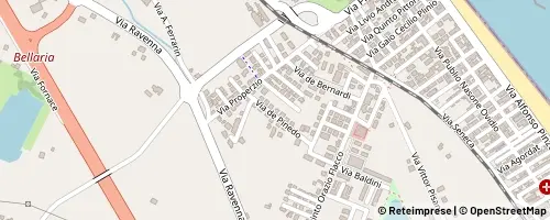 Mappa Bellaria-Igea Marina