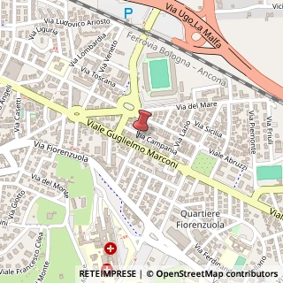 Mappa Viale Guglielmo Marconi, 271, 47521 Cesena, Forlì-Cesena (Emilia Romagna)
