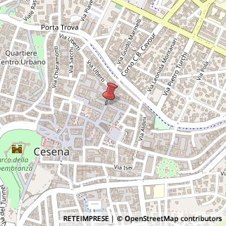 Mappa Corso Gastone Sozzi, 28, 47521 Cesena, Forlì-Cesena (Emilia Romagna)