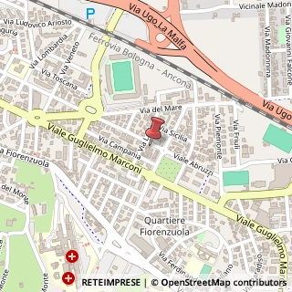 Mappa Viale Abruzzi, 236, 47521 Cesena, Forlì-Cesena (Emilia Romagna)