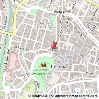 Mappa Via Fra Michelino, 9, 47521 Cesena, Forlì-Cesena (Emilia Romagna)