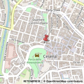 Mappa Via Fra Michelino, 15, 47521 Cesena, Forlì-Cesena (Emilia Romagna)