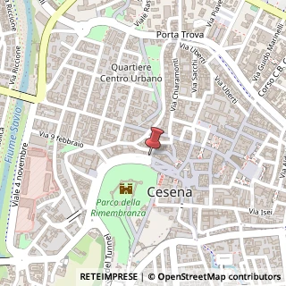 Mappa Via Fr? Michelino,  1, 47023 Cesena, Forlì-Cesena (Emilia Romagna)
