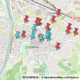 Mappa Corso Gastone Sozzi, 47023 Cesena FC, Italia (0.458)