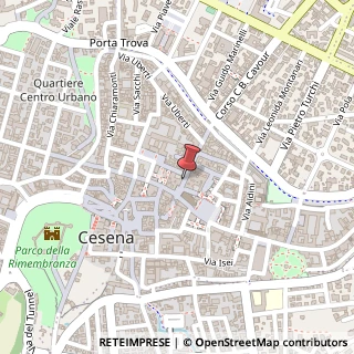 Mappa Corso Gastone Sozzi, 5, 47521 Cesena, Forlì-Cesena (Emilia Romagna)